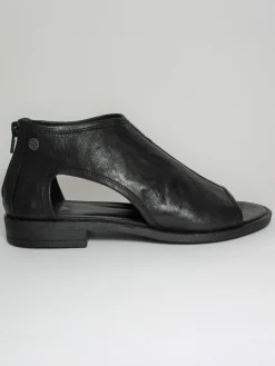 Sandalo pelle donna Julia 1057 Nero<Oxs Fashion