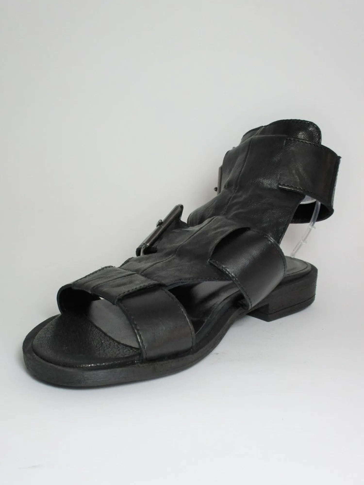 Sandalo pelle donna Julia 1056 Nero<Oxs Online