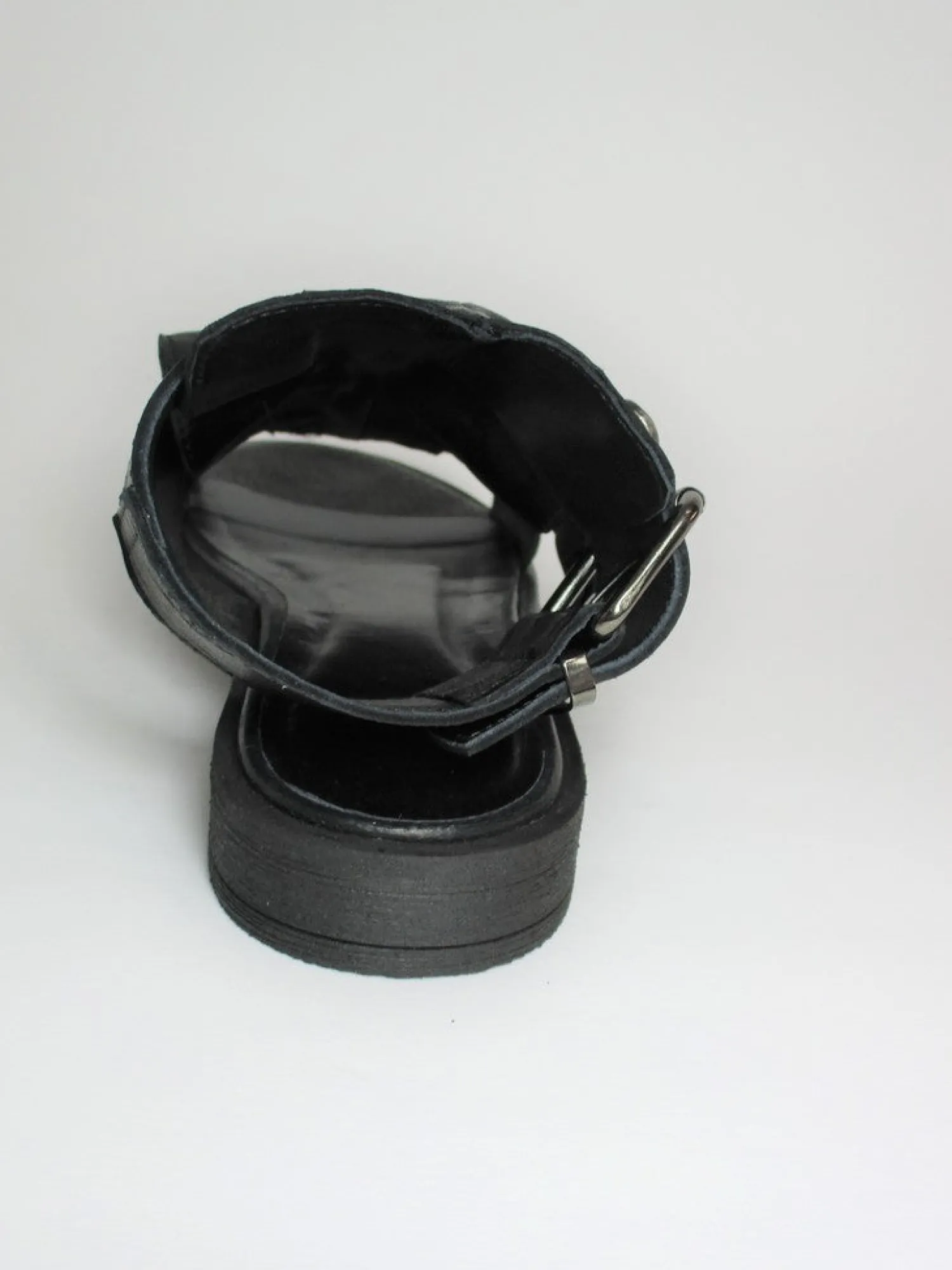 Sandalo pelle donna Julia 1056 Nero<Oxs Online