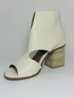 Sandalo pelle donna Sharon 1053 Bianco<Oxs Fashion