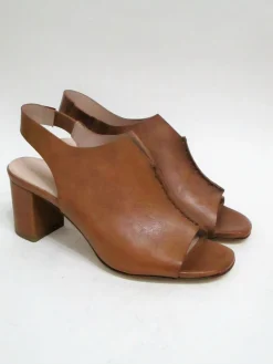 Sandalo pelle donna 192-21P cuoio<Triver Flight Online