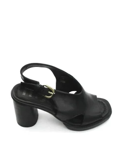 Sandalo pelle tacco donna Black - T57001 -<Mjus Outlet