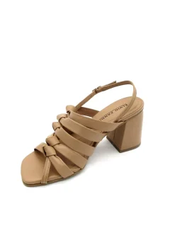 Sandalo pelle Tacco Grano - ES1202X -<Elvio Zanon Sale