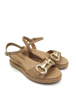 Sandalo pelle Zeppa Grano - ES2105X -<Elvio Zanon Online