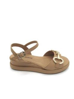 Sandalo pelle Zeppa Grano - ES2105X -<Elvio Zanon Online