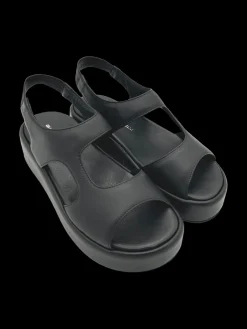 Sandalo zeppa donna pelle Yury - 2242 -<Gianmarco Sorelli Sale