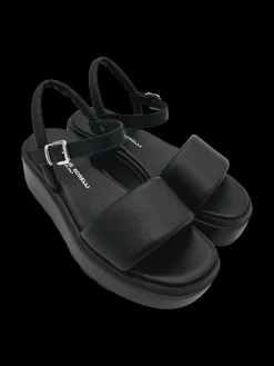 Sandalo zeppa donna pelle Fly - 2059 -<Gianmarco Sorelli Sale