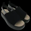 Sandalo zeppa donna camoscio Fly - 1901 -<Gianmarco Sorelli Discount