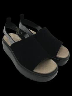 Sandalo zeppa donna camoscio Fly - 1901 -<Gianmarco Sorelli Discount