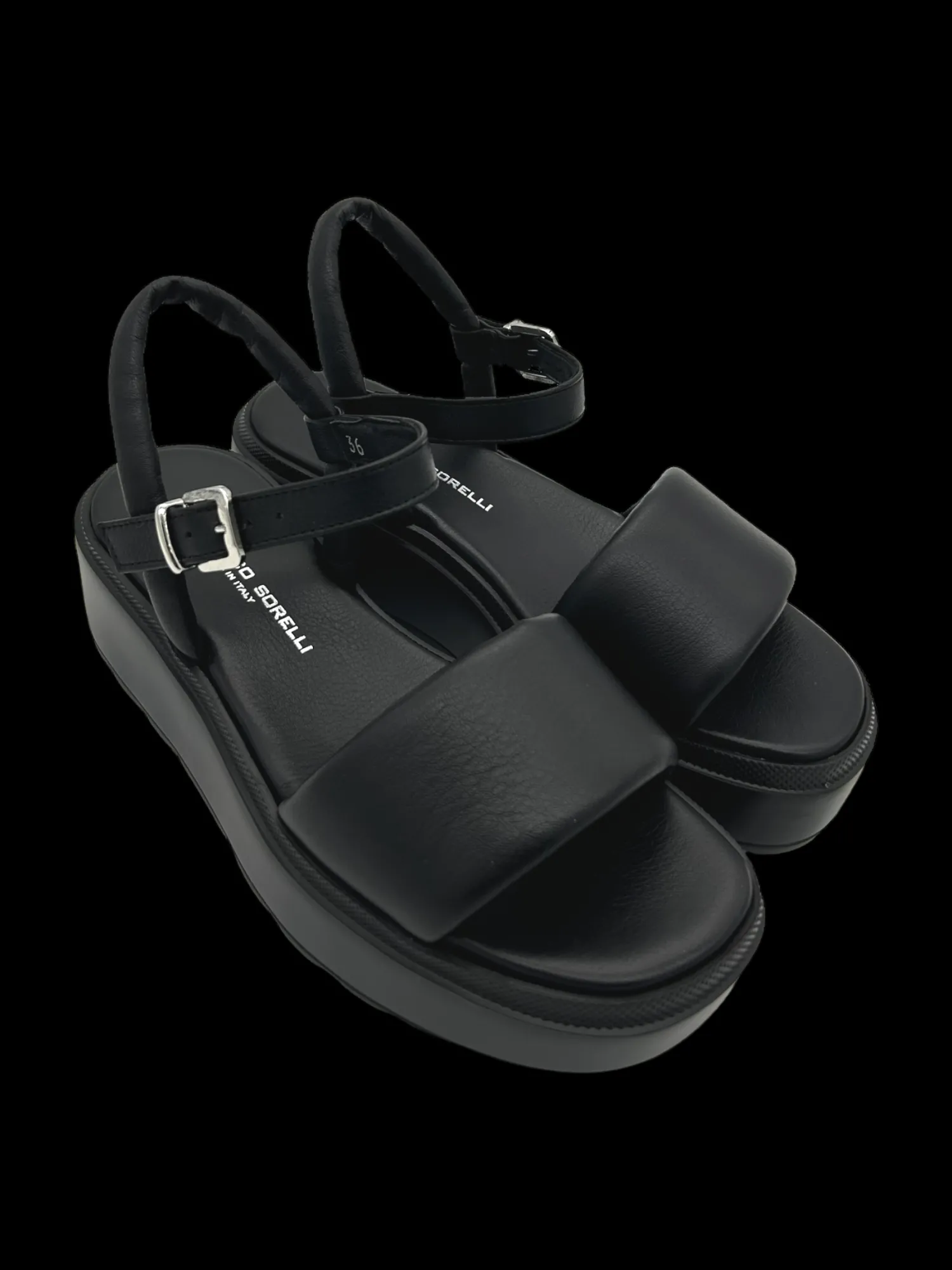 Sandalo zeppa donna pelle Fly - 2059 -<Gianmarco Sorelli Sale