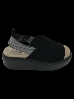 Sandalo zeppa donna camoscio Fly - 1901 -<Gianmarco Sorelli Discount