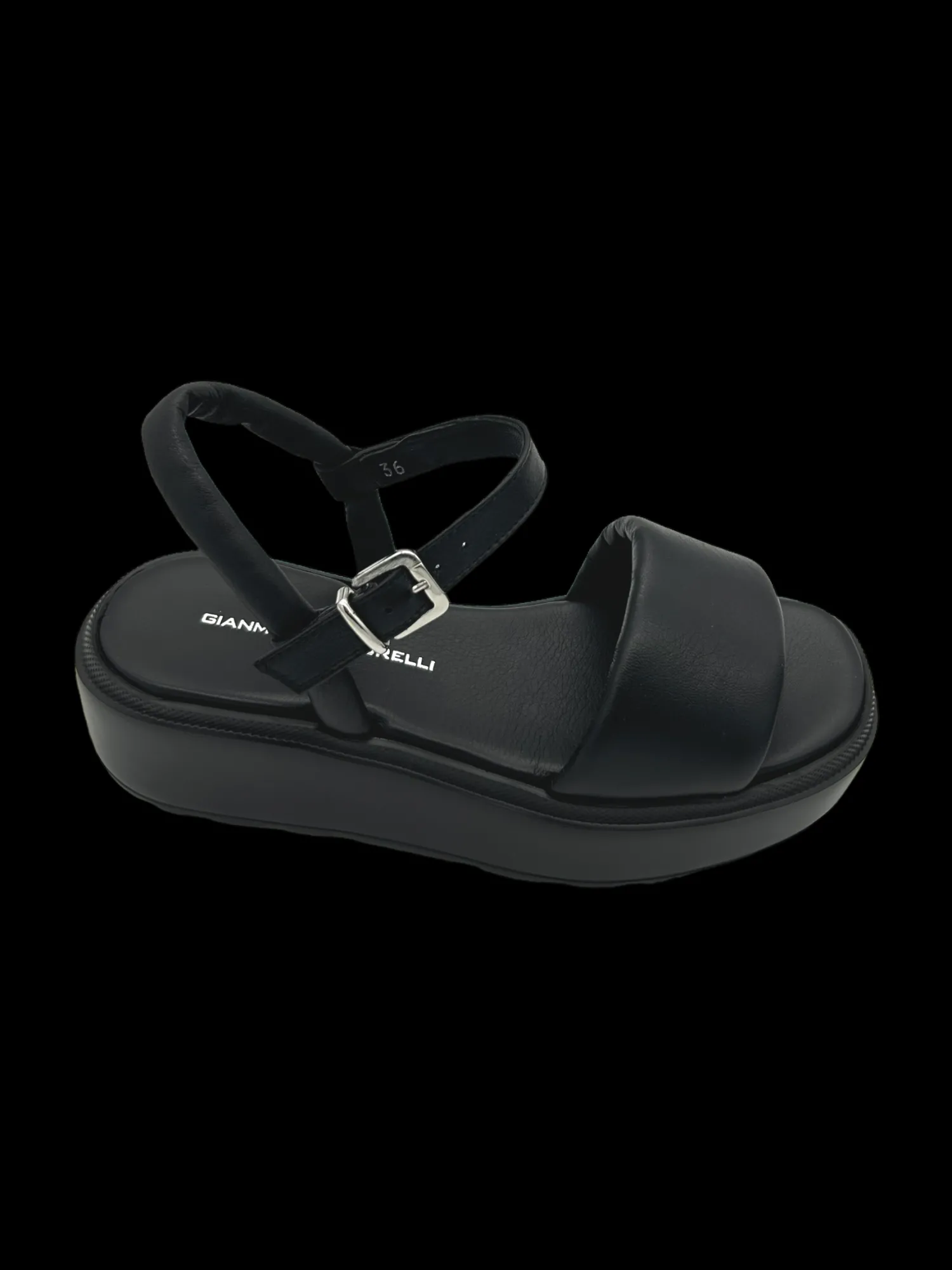 Sandalo zeppa donna pelle Fly - 2059 -<Gianmarco Sorelli Sale