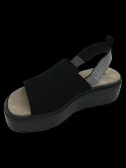 Sandalo zeppa donna camoscio Fly - 1901 -<Gianmarco Sorelli Discount