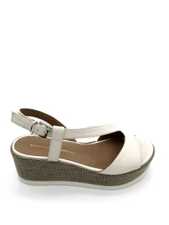 Sandalo zeppa pelle donna Softy - 2158 -<Gianmarco Sorelli Hot