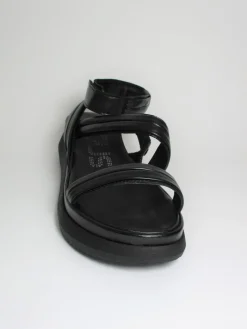 Sandalo zeppa pelle donna M38010 nero<Mjus Best