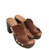 Sandalo zoccolo pelle donna Valery - 8484 -<Valery Calzature Sale