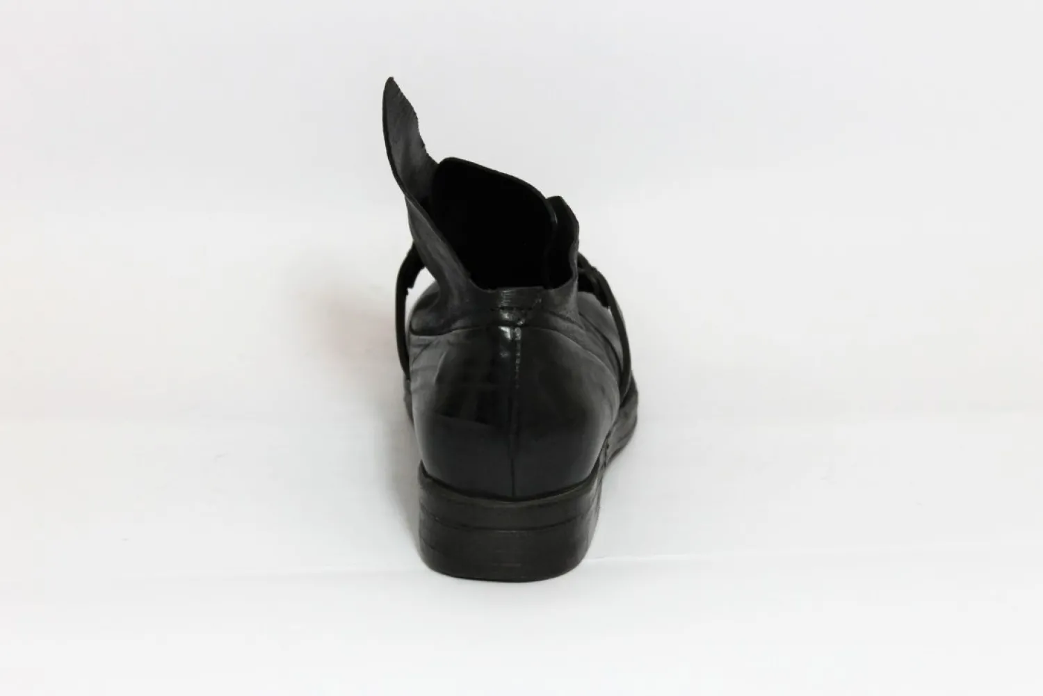 Scarpa pelle donna 207156 nero<AS98 New