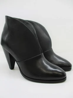 Scarpa pelle donna 7078 nero<Paola Ferri Fashion