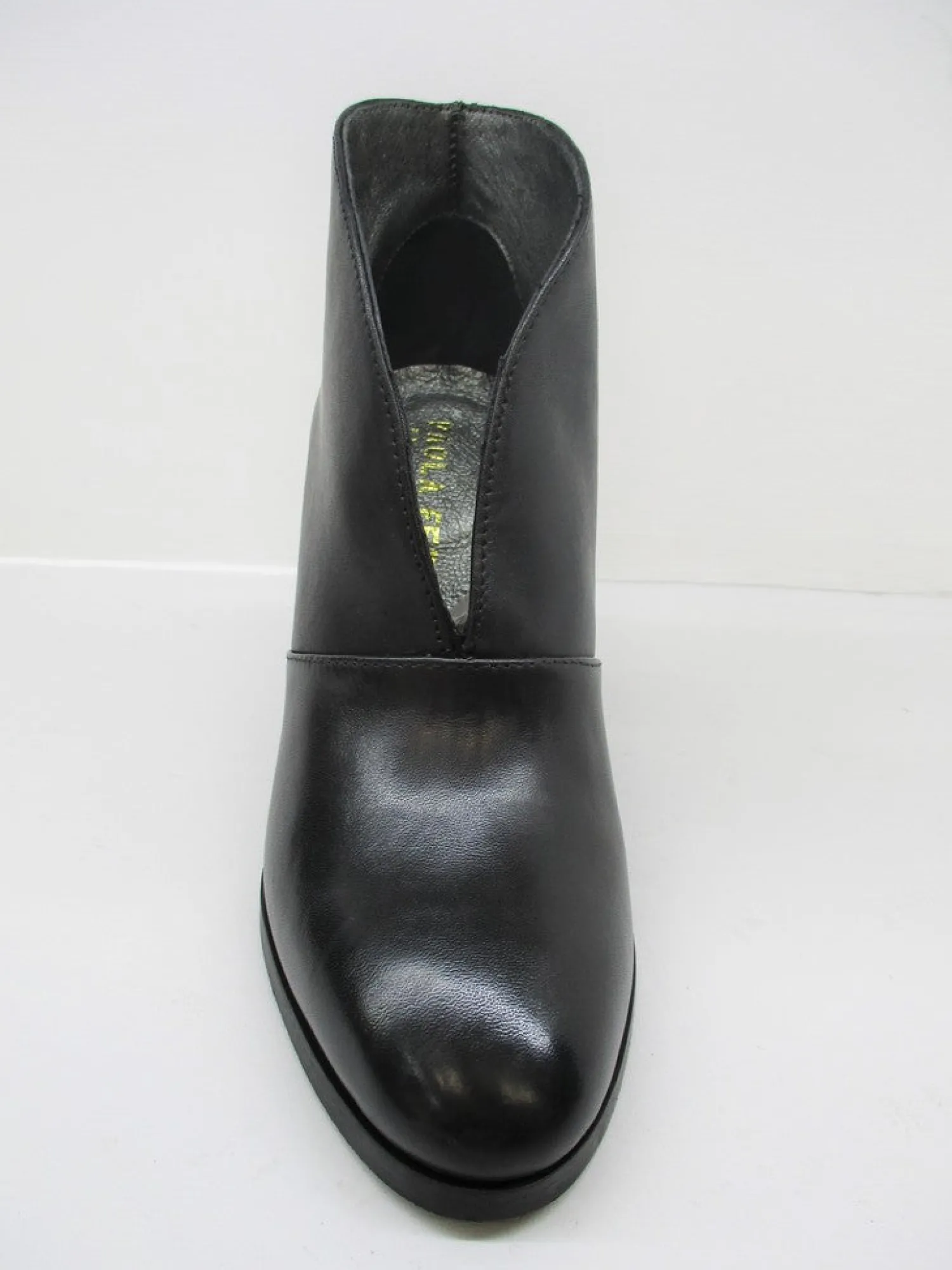 Scarpa pelle donna 7078 nero<Paola Ferri Fashion