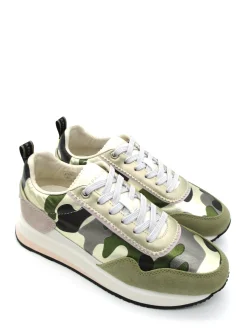 Sneaker donna Sole Military Green<Apepazza Clearance