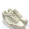 Sneaker donna running Marghe Cream<Apepazza Clearance