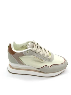 Sneaker donna running Marghe Cream<Apepazza Clearance