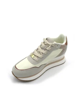 Sneaker donna running Marghe Cream<Apepazza Clearance