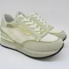 Sneaker in pelle donna ROCHELLE panna<Apepazza Outlet