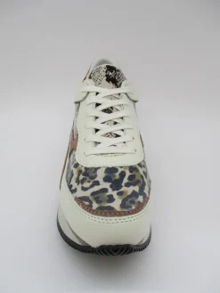 Sneaker in pelle donna RAVEN panna<Apepazza Outlet