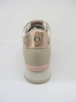 Sneaker in pelle donna ROSE cipria<Apepazza Online