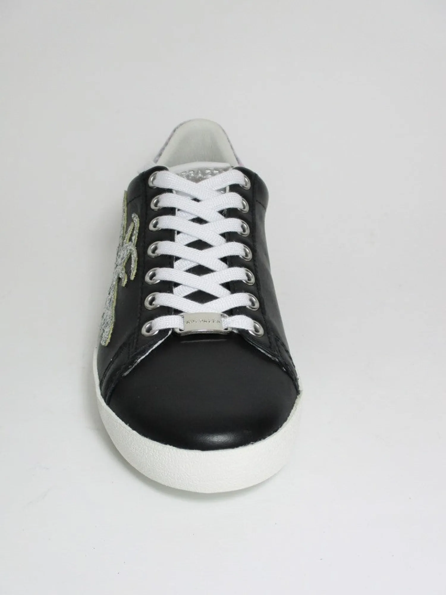 Sneaker pelle donna GIGI nera<Apepazza Hot