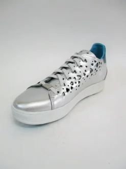 Sneaker pelle donna SMW14 sadie argento<Apepazza Fashion