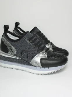 Sneaker pelle donna DN9250 nero<Cafènoir Sale