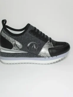 Sneaker pelle donna DN9250 nero<Cafènoir Sale