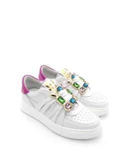 Sneaker pelle donna Combi Luxury - ADA39 -<Gio+ Outlet
