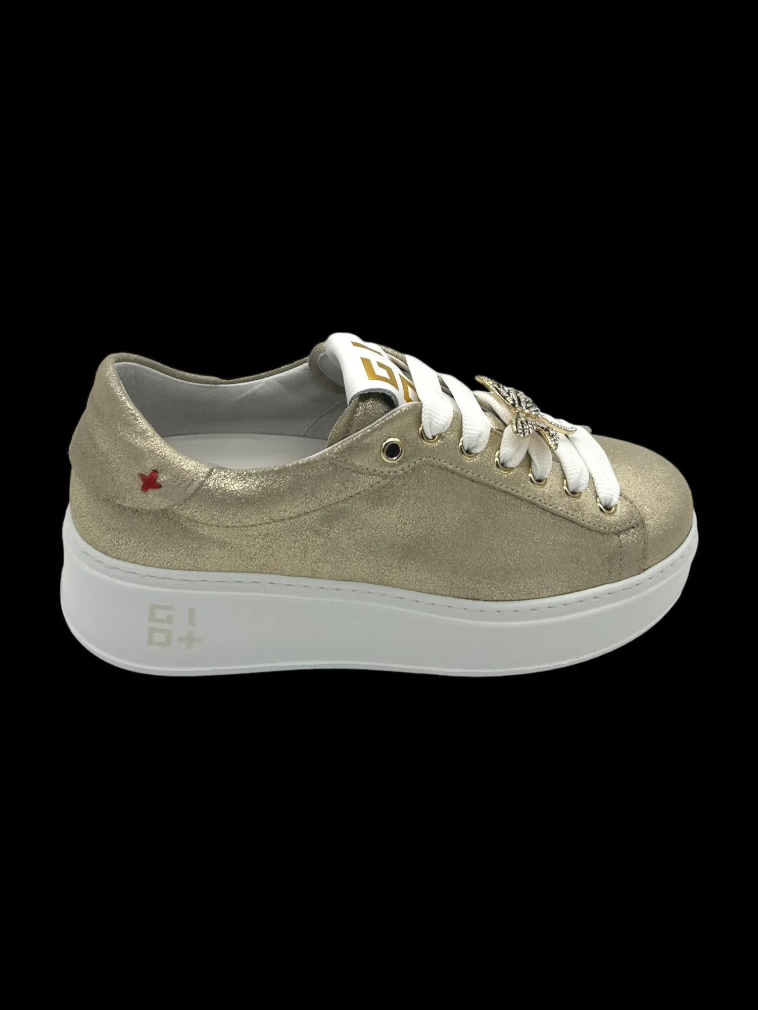 Sneaker pelle donna Combi Libellula - PIA 146B -<Gio+ Outlet