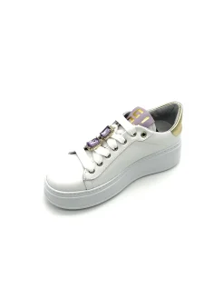 Sneaker pelle donna Combi Fantasy - PIA 160A -<Gio+ Fashion