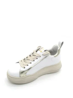 Sneaker pelle donna Combi Oro - GIADA 63V -<Gio+ Online