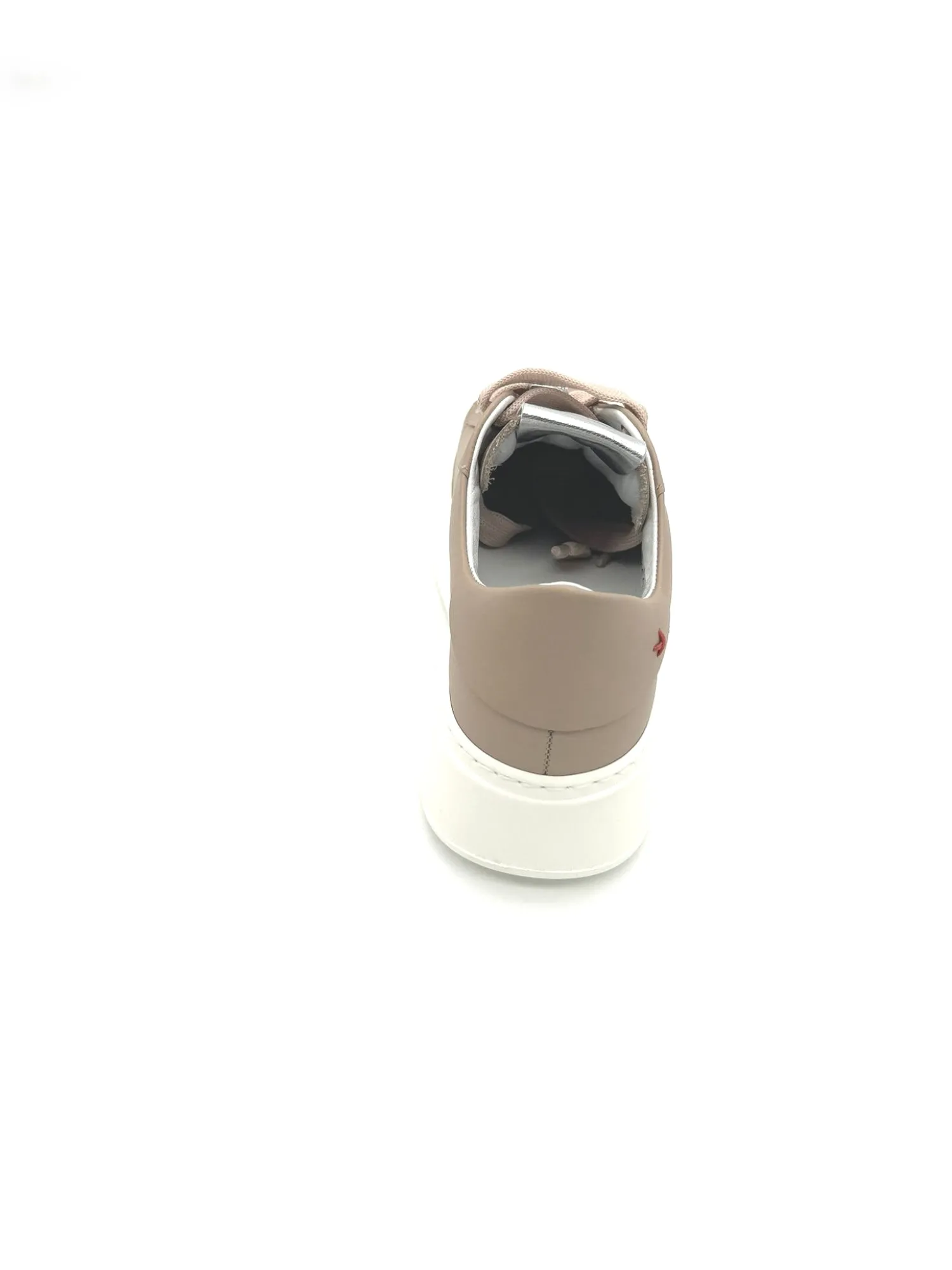 Sneaker pelle donna Combi Farfalla nudo - PIA 130B -<Gio+ Clearance
