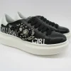Sneaker pelle donna G411B nera<Gio+ Hot