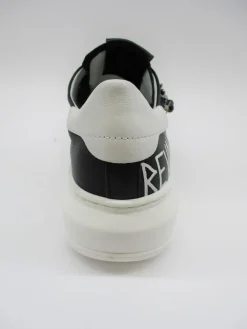 Sneaker pelle donna G411B nera<Gio+ Hot