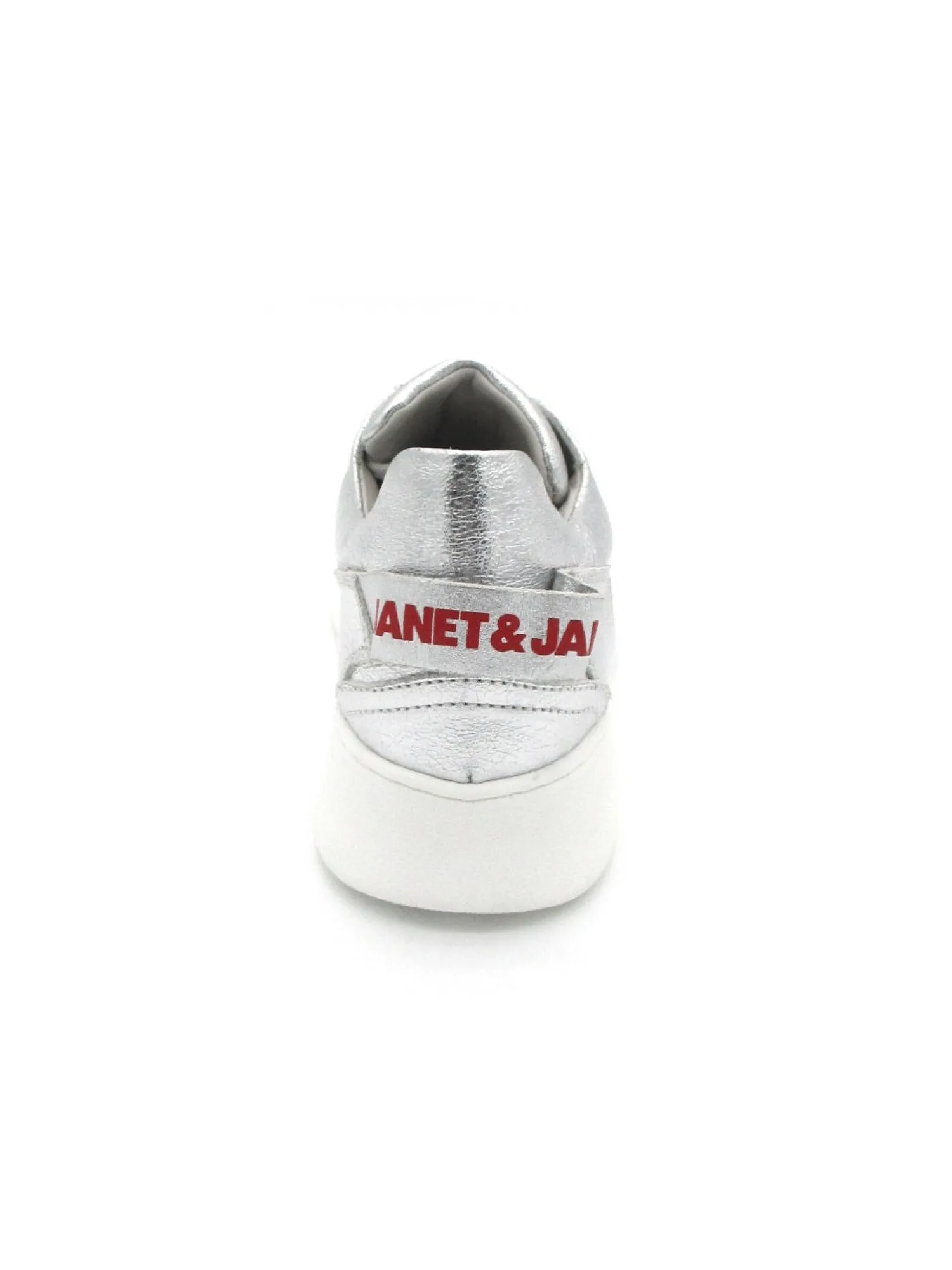 Sneaker pelle donna Janet & Janet Andromeda 3000 Argento<Janet Sport Outlet