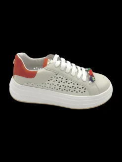 Sneakers donna Lamb Orange - Lara -<Apepazza Discount