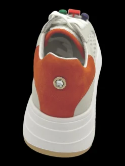 Sneakers donna Lamb Orange - Lara -<Apepazza Discount