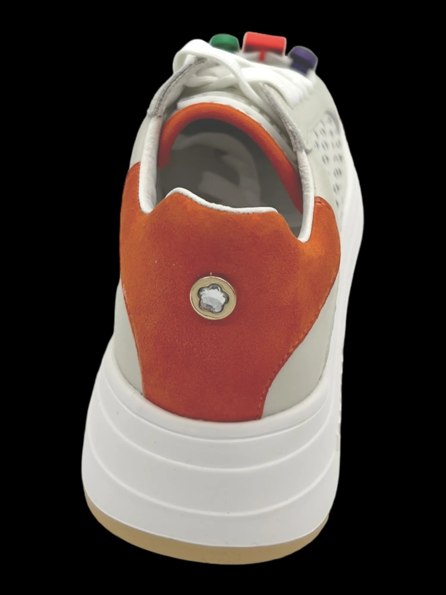 Sneakers donna Lamb Orange - Lara -<Apepazza Discount