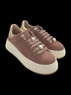 Sneakers donna pelle scamosciata - Lucrezia -<Apepazza Online