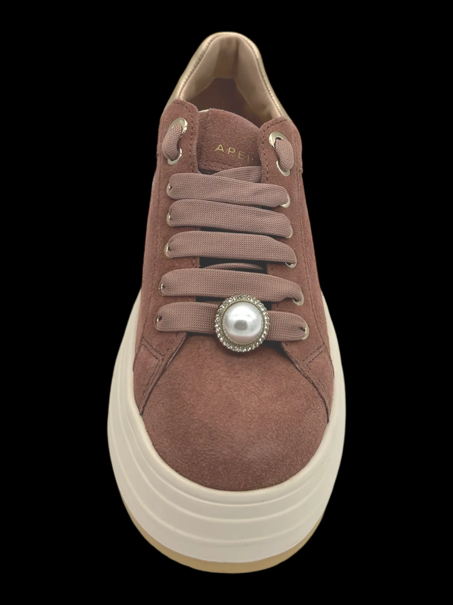 Sneakers donna pelle scamosciata - Lucrezia -<Apepazza Online