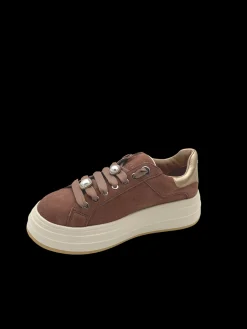 Sneakers donna pelle scamosciata - Lucrezia -<Apepazza Online