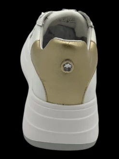 Sneakers donna pelle Bianca - Lucrezia -<Apepazza New