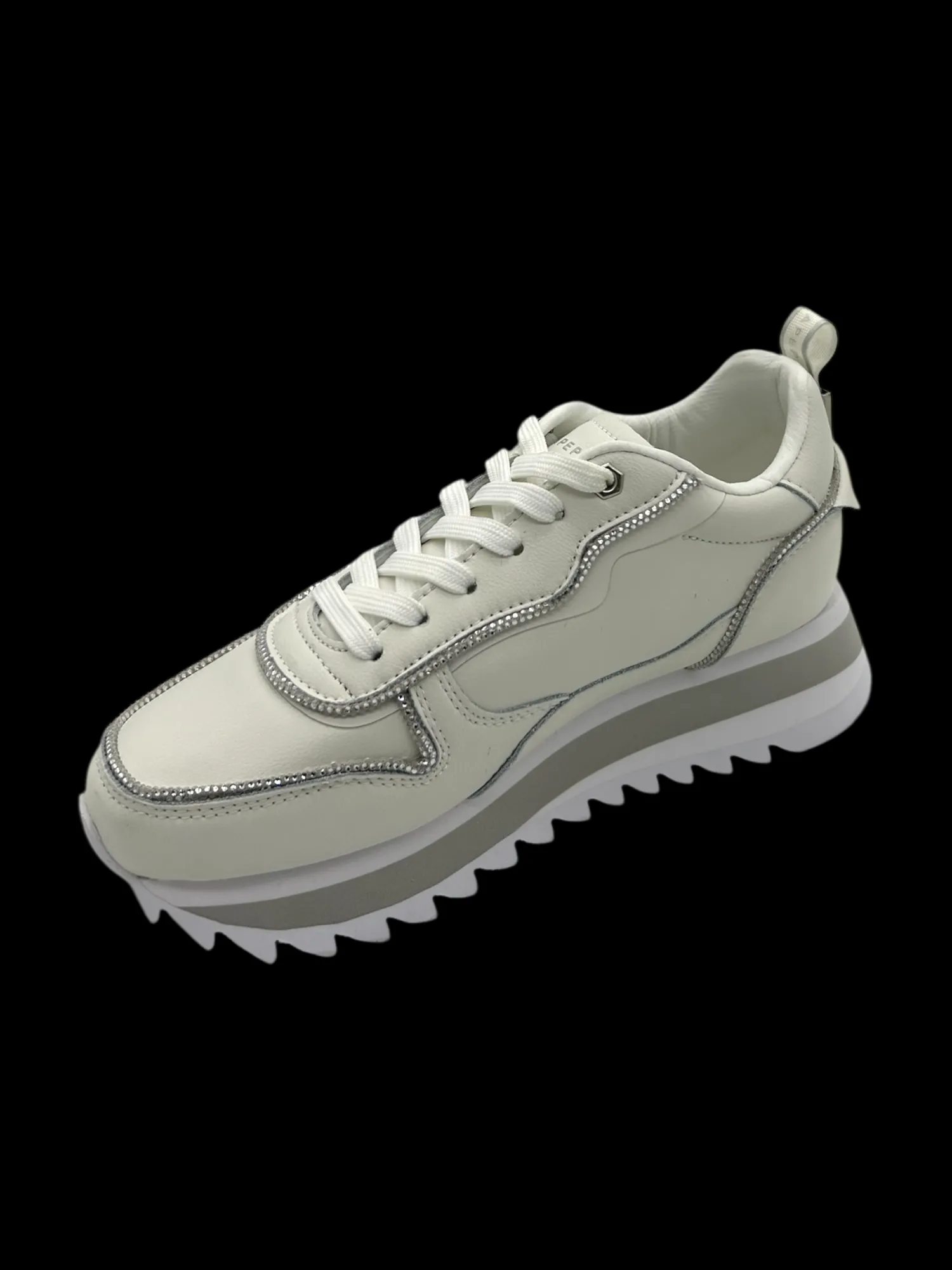 Sneakers donna White - Willow -<Apepazza New